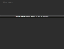 Tablet Screenshot of blu-ray.ca
